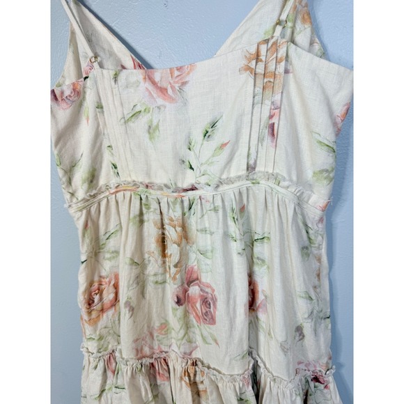 LoveShackFancy Maple Dress in Burnt Orange Size 10 - Picture 6 of 10